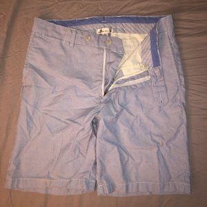 Blue/White Peter Millar Crown Pinstripe Short